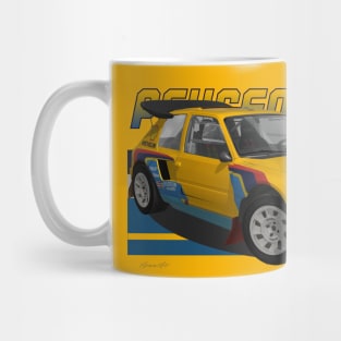 Peugeot 205 T16 Group B Mug